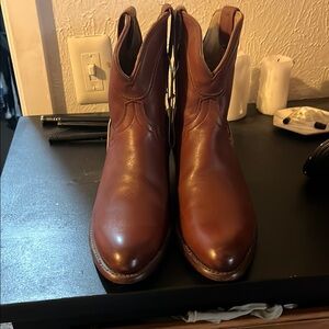 Tecovas Brown Heeled Boots Western Style